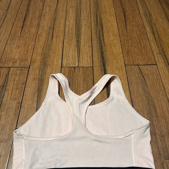 Nike Dri-Fit Swoosh Logo Racerback Wirefree Sports Bra Size XL Pink - Picture 6 of 12